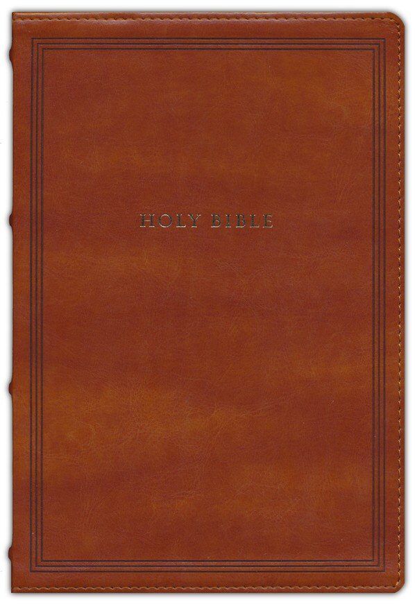 KJV Bible Sovereign Collection soft leather brown (inglés)