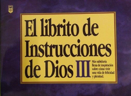 El librito de instrucciones de Dios III (bolsillo)
