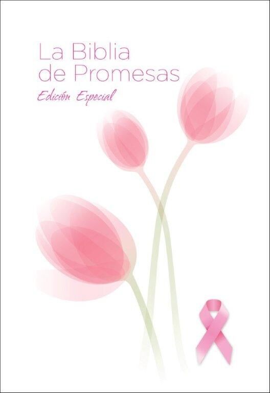 Biblia de promesas RVR60 Tapa Dura Edicion especial contra el cáncer
