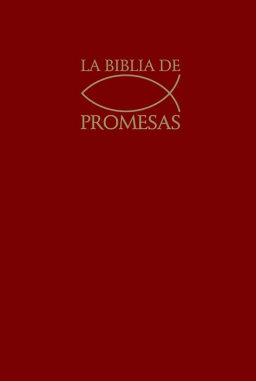 Biblia RVR60 de promesas tapa rústica roja