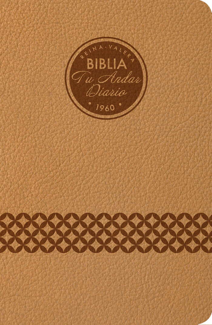 Biblia tu andar diario i/piel Almendra (nueva edición)