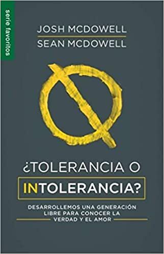 ¿Tolerancia o intolerancia? (bolsillo)