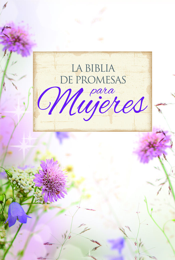 Biblia de promesas para mujeres RVR60 Letra Gigante i/piel Floral con cierre