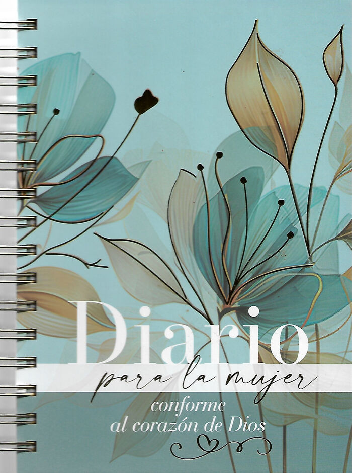 Diario para la mujer conforme al corazón de Dios - Edición pétalos