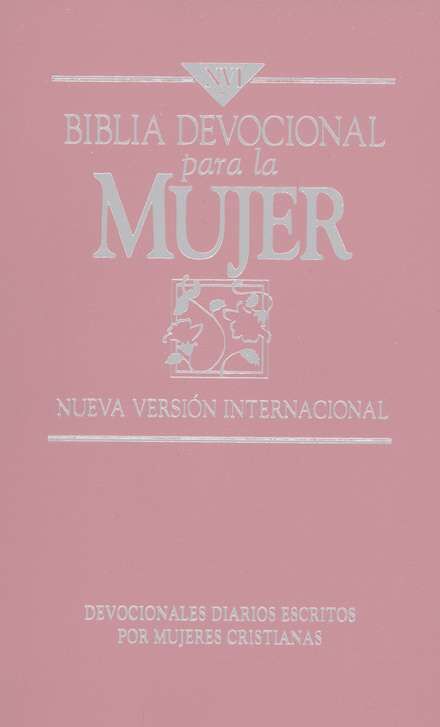 Biblia Devocional para la mujer NVI i/piel Rosada