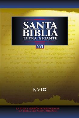 Biblia NVI Letra Gigante Tapa Rústica