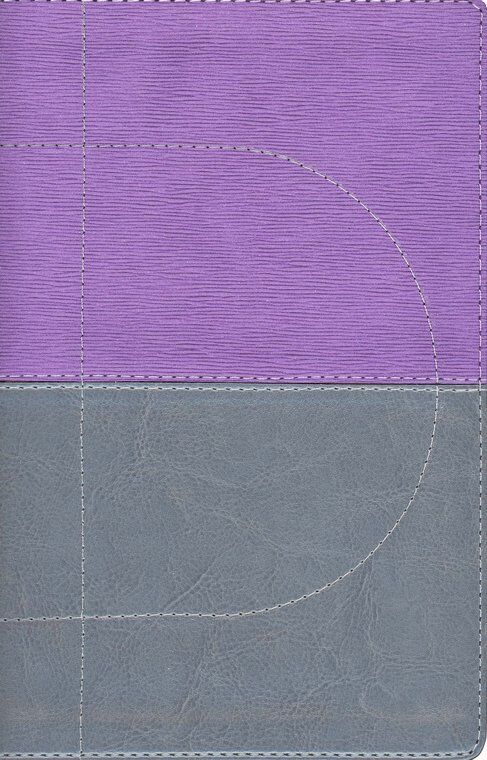 Biblia Thompson RVR60 Tamaño Personal Lila/Gris