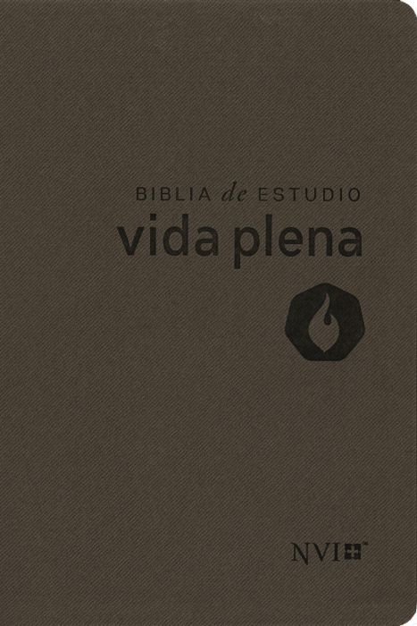 Biblia de estudio Vida Plena NVI Piel Italiana