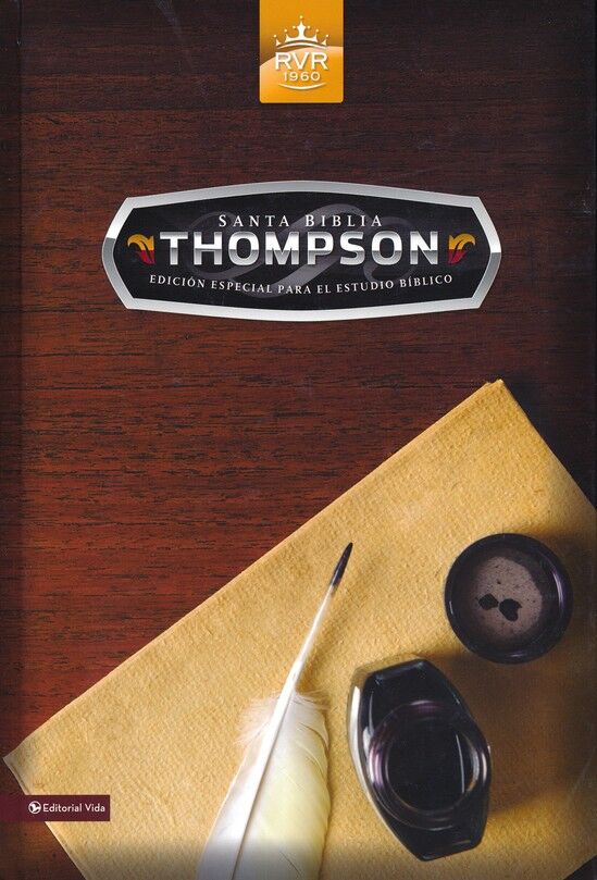 Biblia Thompson RVR60 para estudio biblico Tapa Dura