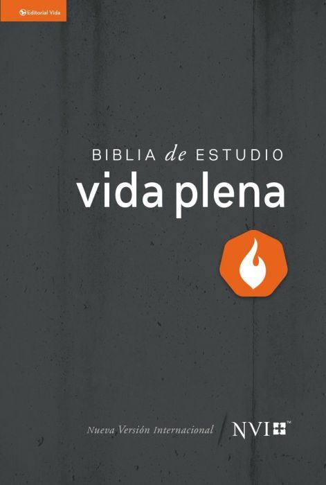 Biblia de estudio Vida Plena NVI Tapa Dura