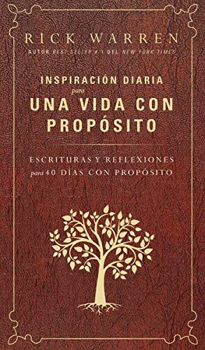 Inspiración Diaria Para Una Vida Con Propósito (Tapa Dura)