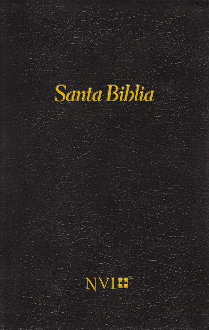 Biblia edición congregacional NVI Negra Tapa Dura