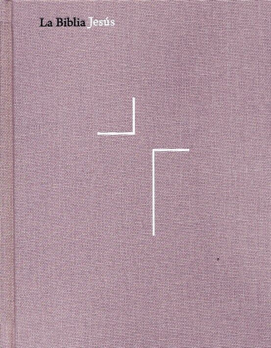 BIBLIA JESÚS NVI, TAPA DURA, TELA LAVANDA