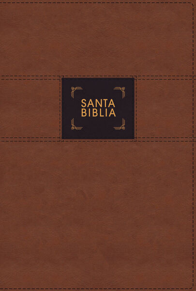 Biblia de estudio NBLA Gracia y Verdad i/piel café