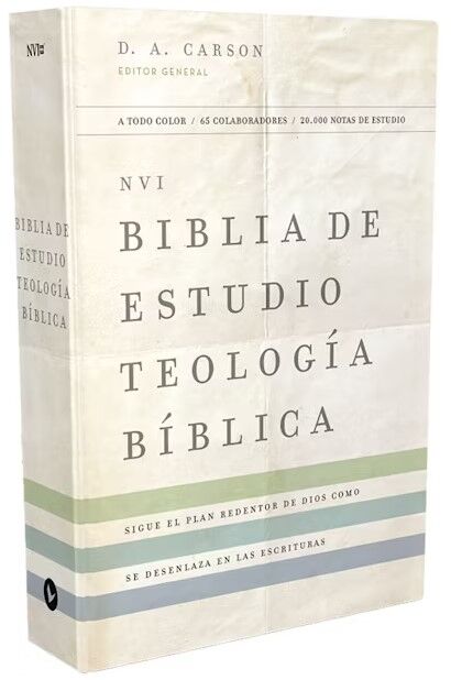 Biblia de estudio Teología Bíblica NVI Tapa Dura