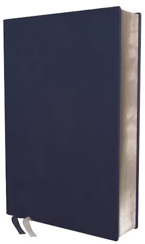 Biblia Thompson RVR imitación piel azul con índice (nueva edición)