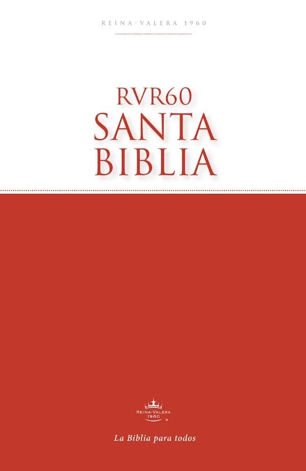 Biblia RVR60 tapa rústica edición económica