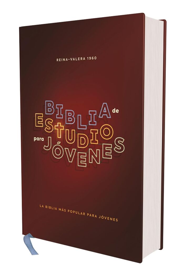 Biblia de estudio para jóvenes y adolescentes, RVR60, Tapa dura