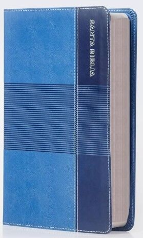 Biblia de estudio para jóvenes y adolescentes, RVR60, i/
piel azul