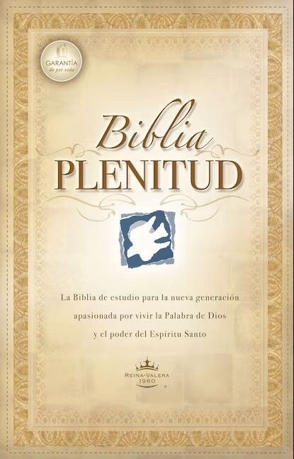 Biblia de estudio Plenitud RVR60 Tapa Dura