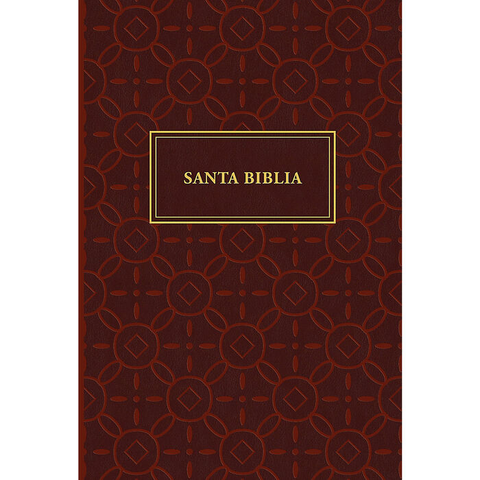 Biblia RVR60 Letra gigante símil piel marrón NEUTRAL