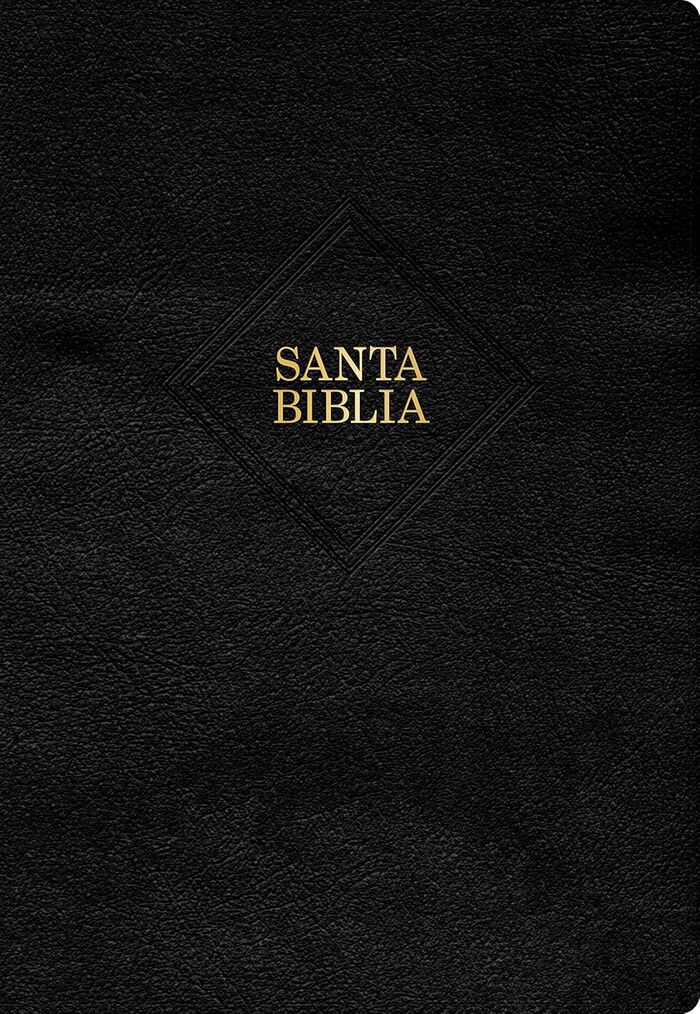 Biblia Reina Valera 1960 Letra Súper Gigante. Piel Fabricada Negro (Nueva edición)