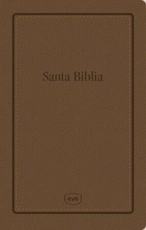 Biblia RVR77 Tamaño manual letra grande i/piel marrón