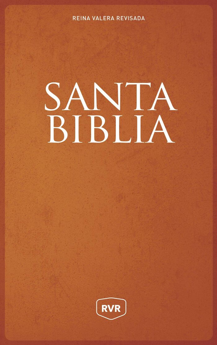 Biblia RVR77 tamaño manual letra grande Tapa Dura