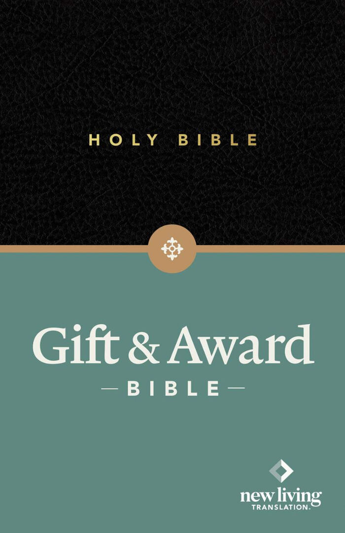 Gift and Award Bible NLT Black