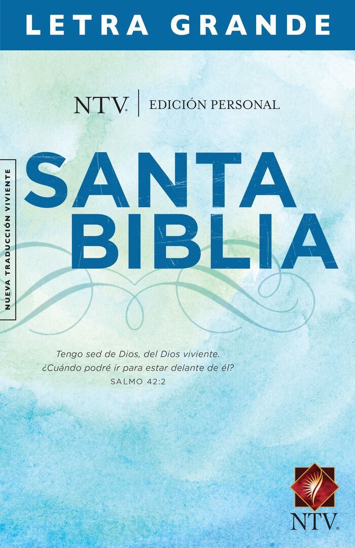 Biblia NTV Letra Grande Tamaño Personal Tapa Dura
