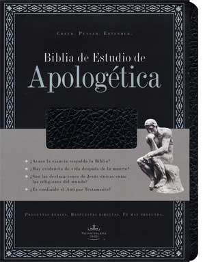 Biblia de Estudio Apologética RVR60 i/piel Negro