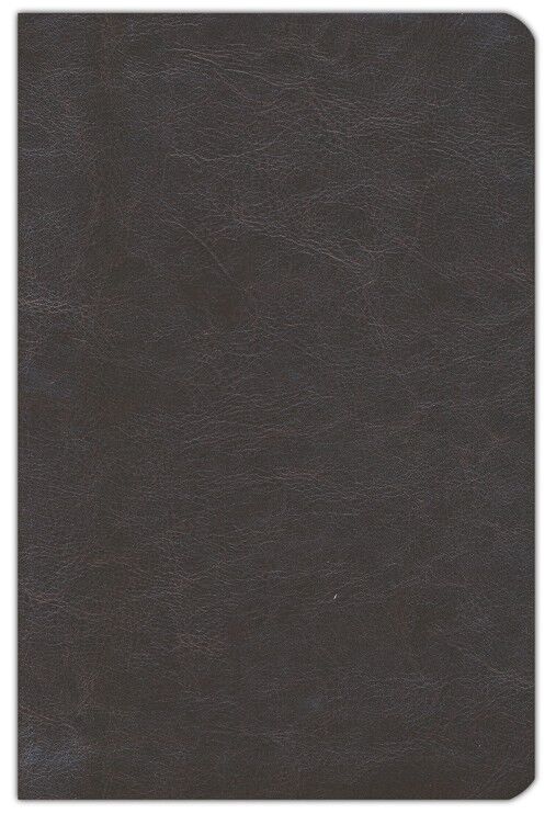 Biblia de Estudio Scofield RVR60 Tamaño Personal Chocolate Oscuro Simil Piel (Nueva edición)