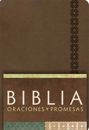 Biblia RVC Oraciones y Promesas i/piel Canela
