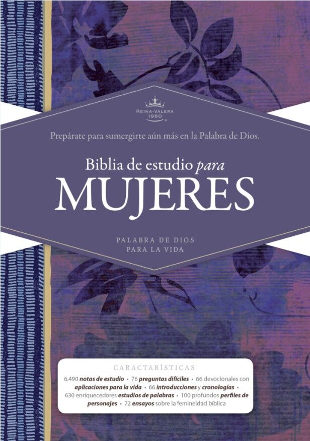 Biblia de Estudio para Mujeres RVR60 Tapa Dura