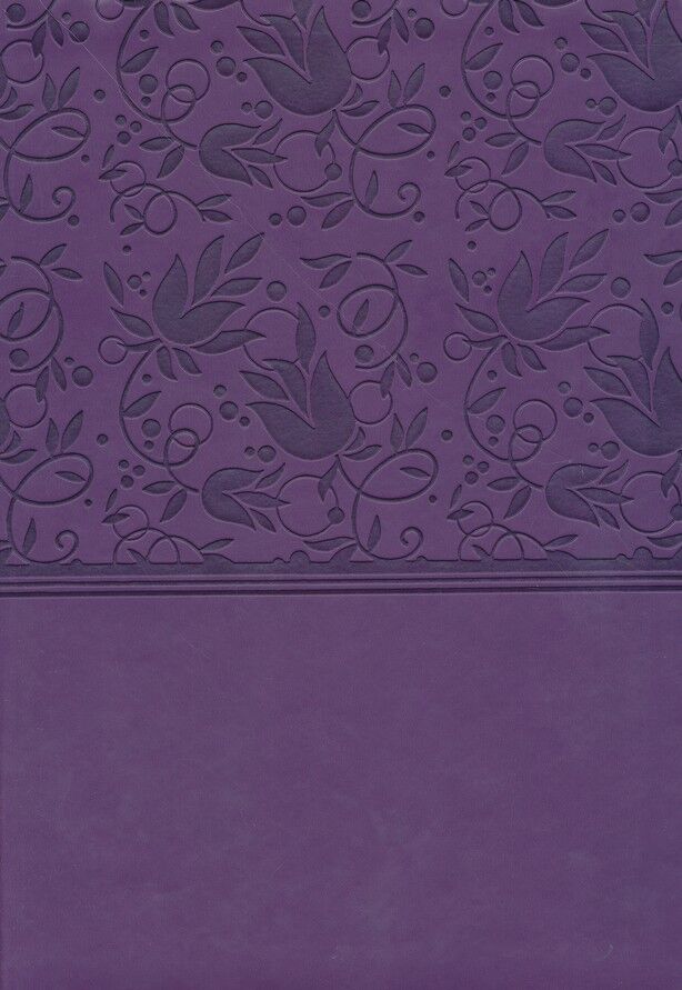 Bible KJV Super Giant Print Reference Purple LeatherTouch (en ingles)