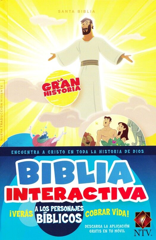 Biblia La Gran Historia Interactiva NTV Tapa Dura