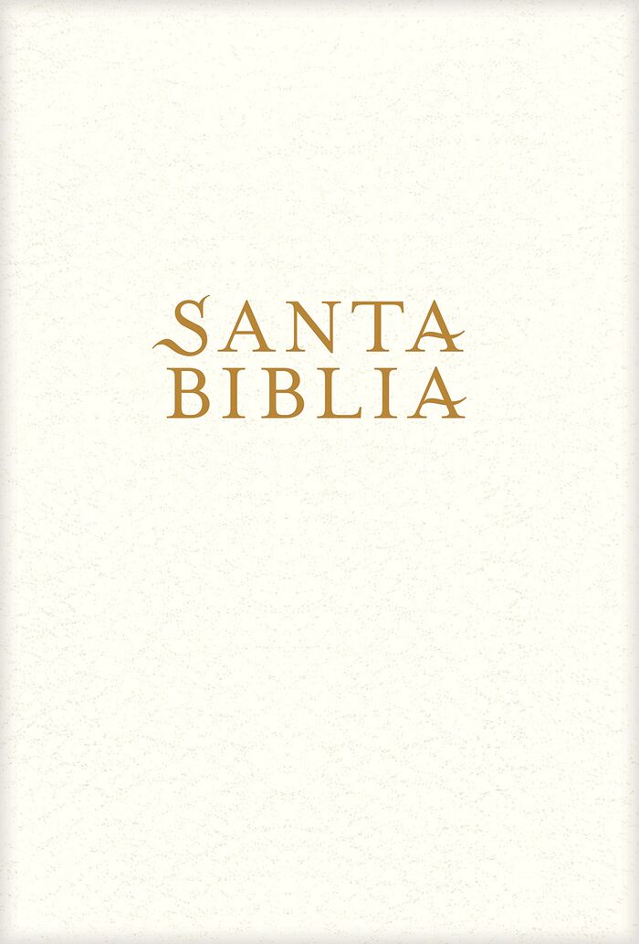 Biblia NTV Letra Super Gigante i/piel Tapa Dura acolchada Blanco con índice