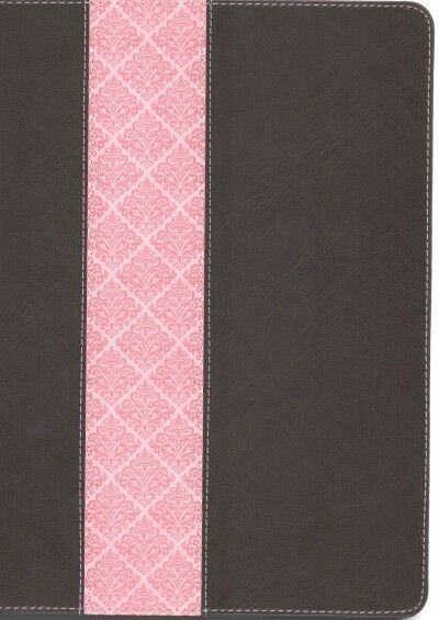 Biblia de estudio Diario Vivir NTV Piel Rosa/Café