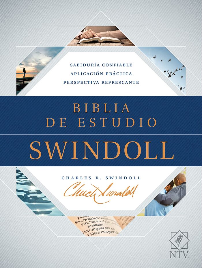 Biblia de estudio Swindoll NTV Tapa Dura