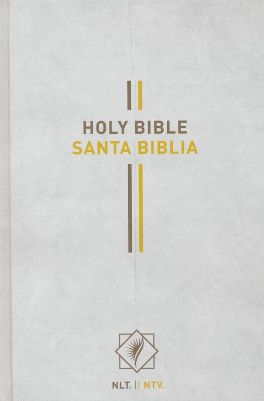 Bilingual Bible / Biblia bilingüe NLT/NTV Tapa dura