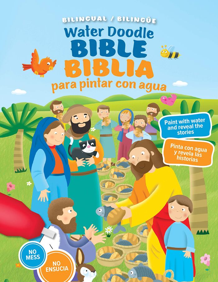 Biblia para pintar con agua