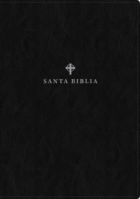 Biblia NTV Edición de referencia ultrafina letra grande i/piel negro