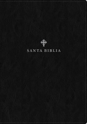 Biblia NTV Edición de referencia ultrafina letra grande i/piel negro