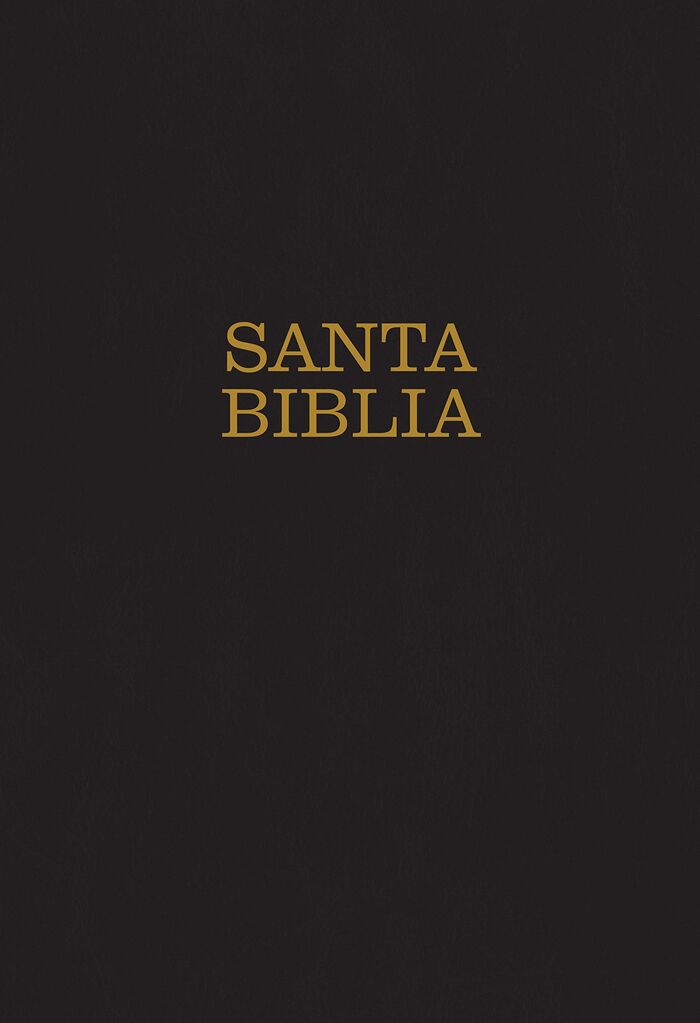 Biblia NTV Letra súper gigante i/piel negro