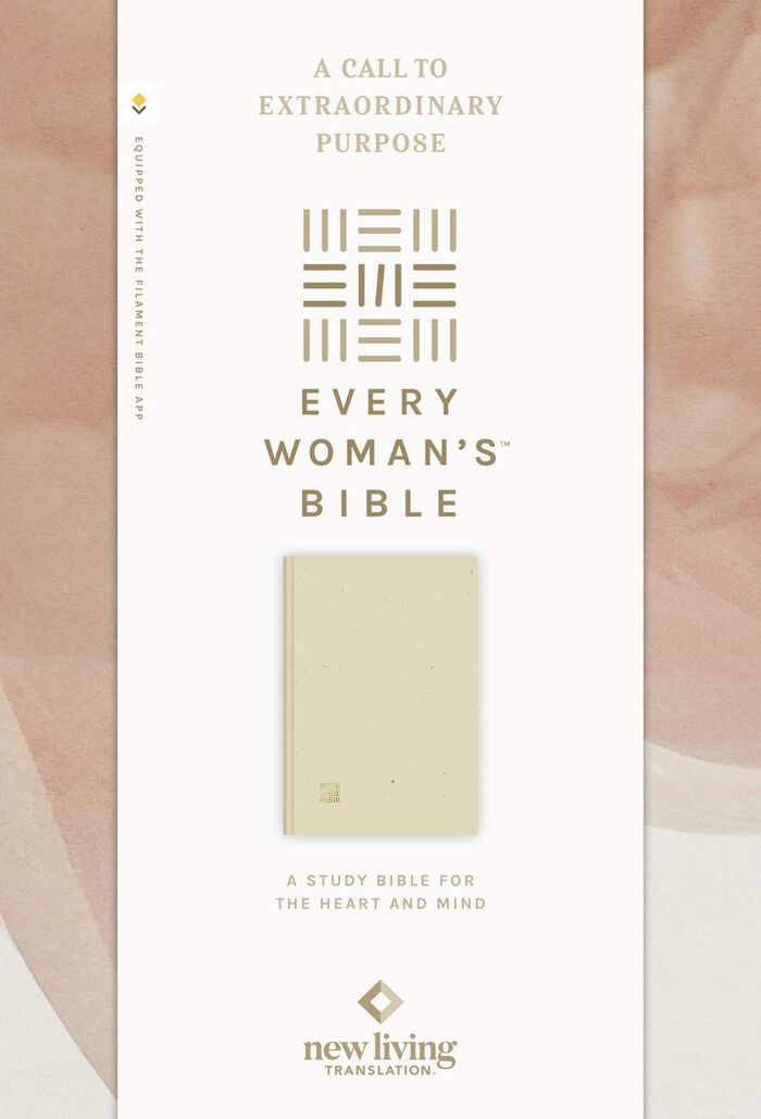 NLT Every Woman’s Bible, Hardcover, Gold Dust