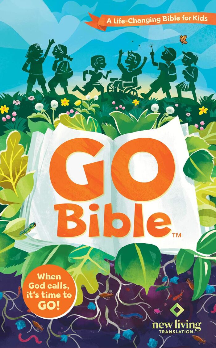NLT GO Bible for Kids Hardcover