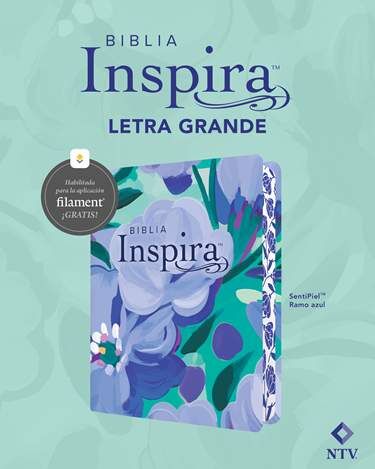 Biblia Inspira NTV, letra grande con Filament