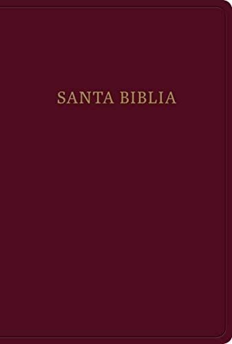 Biblia RVR60 Letra Gigante i/piel Rojizo con indice (nueva tipografia)