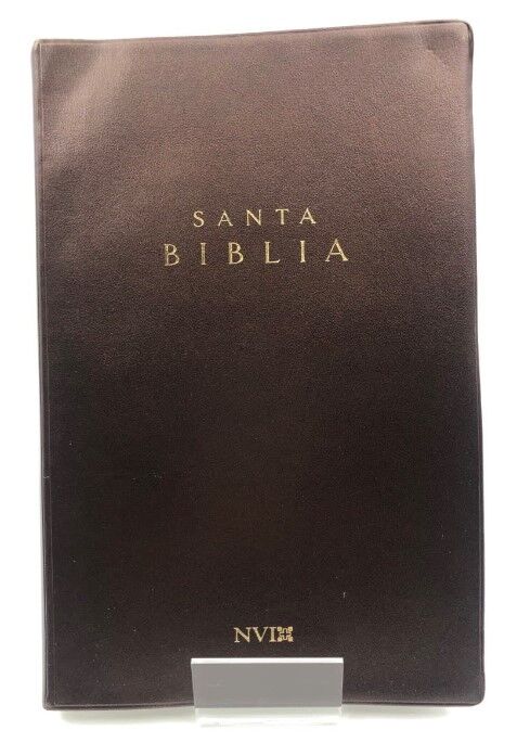 Biblia NVI Tamaño Manual Ultrafina Vinilo Café