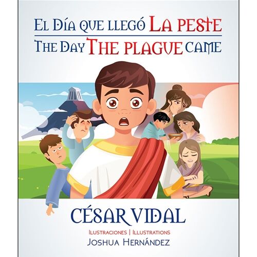 El día que llegó la peste (bilingüe)